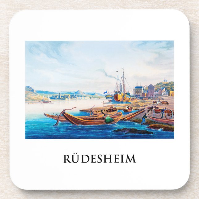 Rüdesheim, Germany 01B Coaster (Front)