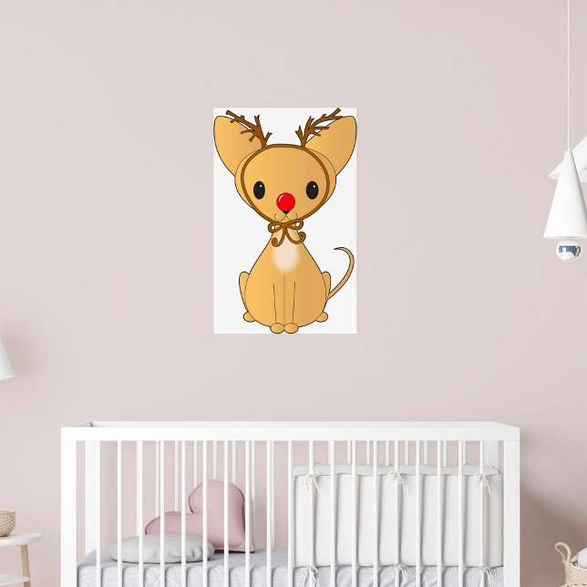 Rudolf Chihuahua Poster (Creator Uploaded)