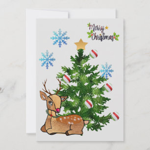 Rudolf Christmas Card