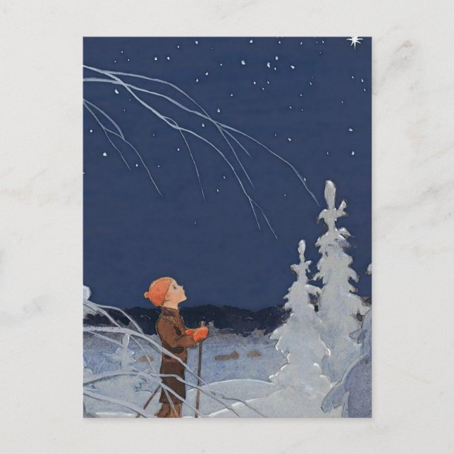 Rudolf Koivu “The Boy and the Star” Postcard (Front)