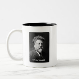 Rudolf Rocker Two-Tone Coffee Mug