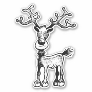 Rudolf the stressed reindeer
