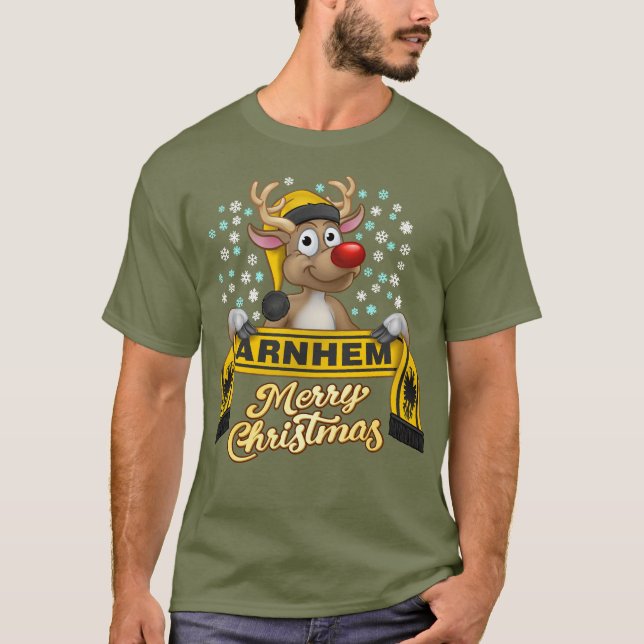 Rudolf with FanSjaal Arnhem T-Shirt (Front)
