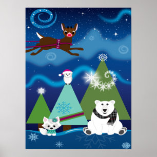 Rudolph And Friends Poster
