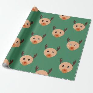 Rudolph Christmas Wrapping Paper