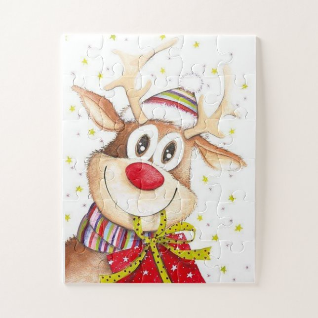 Rudolph Jigsaw Puzzle (Vertical)