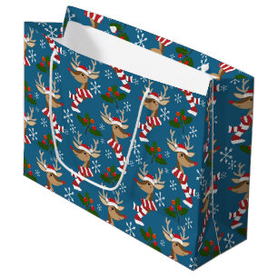 Rudolph Large Gift Bag