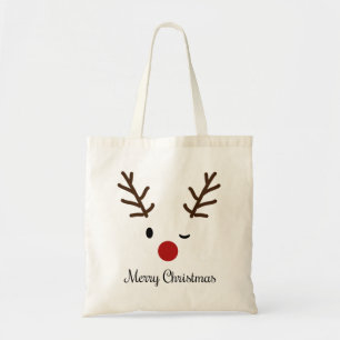 Rudolph Merry Christmas Tote Bag