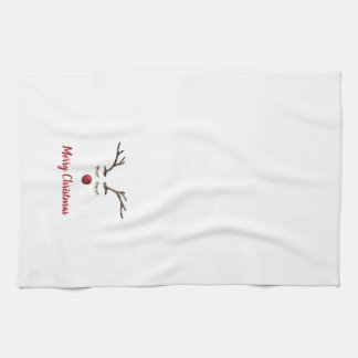Rudolph Red Nose Reindeer Tea Towel