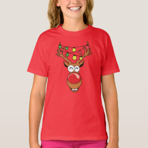 Rudolph Red Nosed  Reindeer T-Shirt