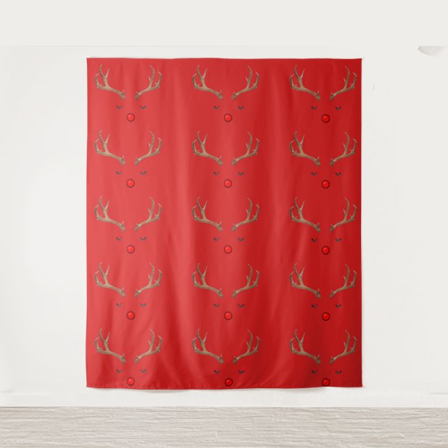 Rudolph Red Tapestry (Front)