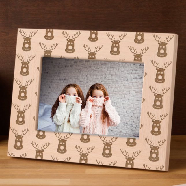 Rudolph Reindeer Christmas  Etched Frames (Creator Uploaded)
