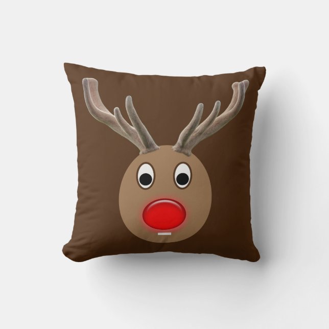 Rudolph reindeer  cushion (Front)
