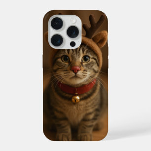 Rudolph the Cat iPhone 15 Pro Case