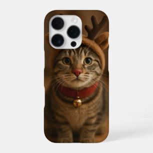 Rudolph the Cat iPhone 16 Pro Case