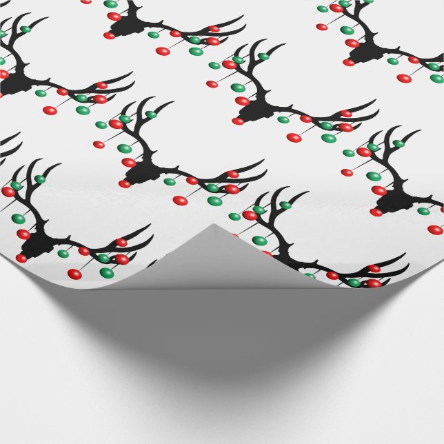 Rudolph the Dead Nosed Reindeer Wrapping Paper (Corner)
