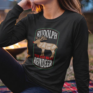 Rudolph The Red Meat Reindeer T-Shirt