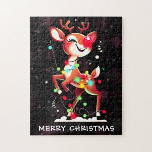 Rudolph The Red Nose Reindeer Christmas Jigsaw Puzzle