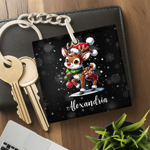 Rudolph The Red Nose Reindeer Christmas Key Ring