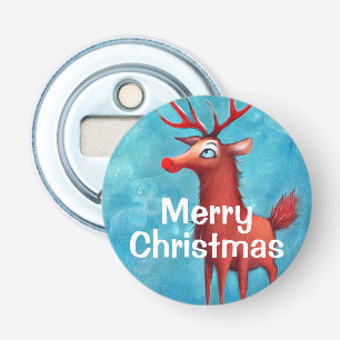 Rudolph the red nosed reindeer bottle opener