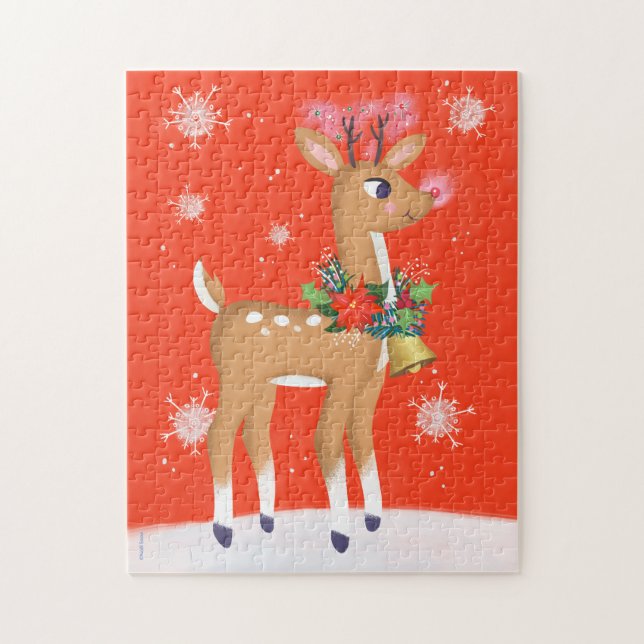 Rudolph The Red Nosed Reindeer Jigsaw Puzzle (Vertical)