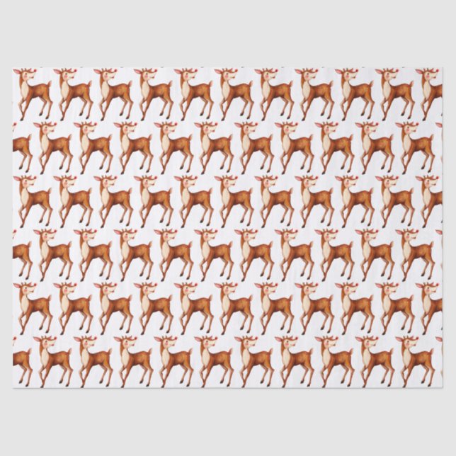 Rudolph The Red Nosed Reindeer Tissue Paper (Front)
