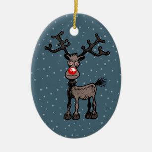 Rudolph the Reindeer Christmas Ornaments