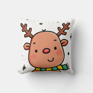 Rudolph the reindeer cushion