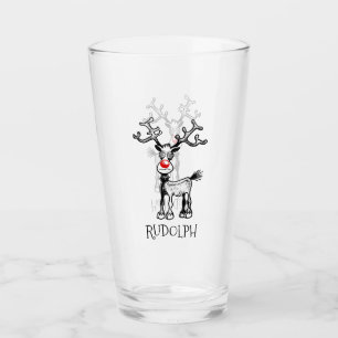 Rudolph the Reindeer's Christmas Glass