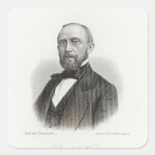 Rudolph Virchow Square Sticker (Front)