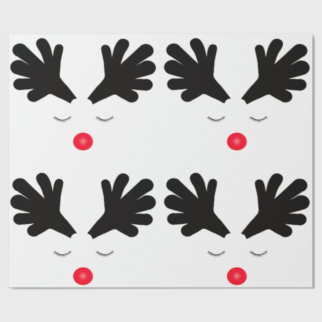Rudolph Wrapping Paper (Flat)