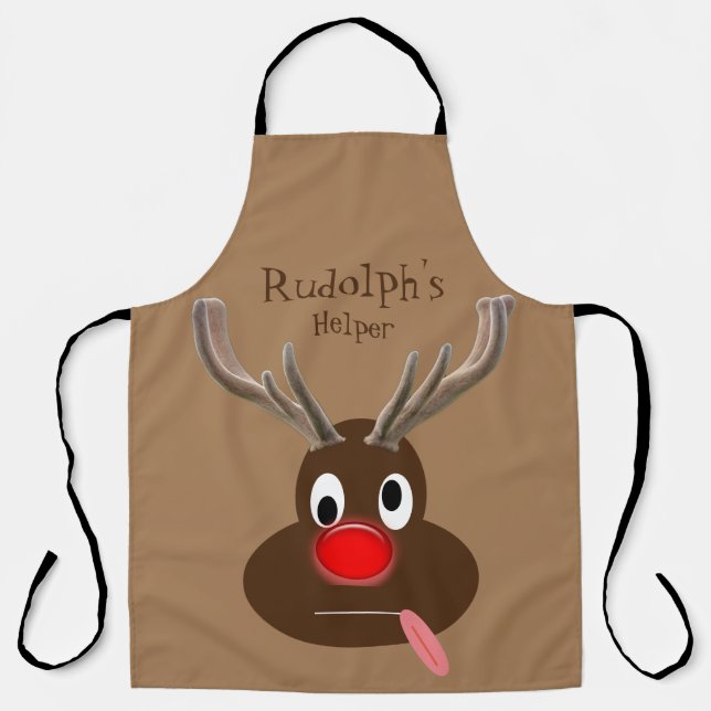 rudolph's helper apron (Front)