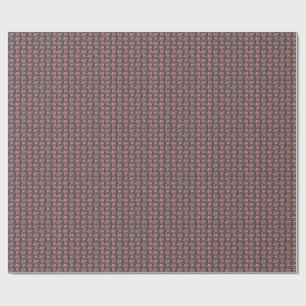 Rudolph's Sparkly Antlers - KidsArt for CHOC Wrapping Paper