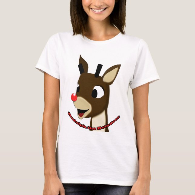 Rudulph the Reindeer T-Shirt (Front)