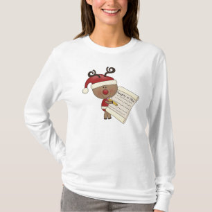 Rudy Reindeer Naughty or Nic T-Shirt