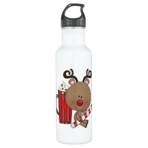 Rudy Reindeer With Cocoa 710 Ml Water Bottle