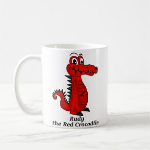 Rudy the Red Crocodile Mug