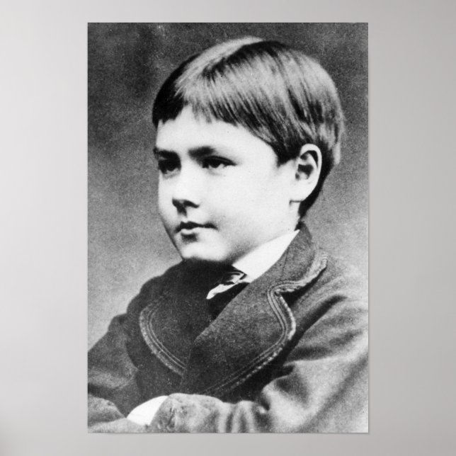 Rudyard Kipling, c.1870 Poster (Front)