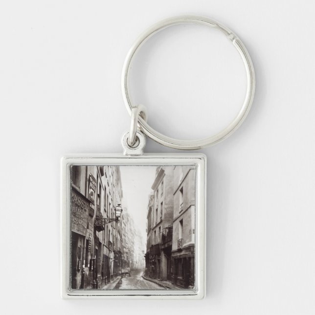 Rue Aumaire, from the Rue Volta, Paris, 1858-78 Key Ring (Front)