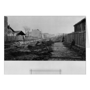 Rue d'Alesia, from rue d'Orleans, Paris, 1858-78
