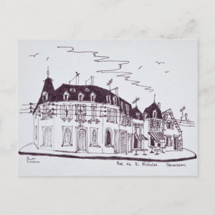 Rue De D. Nicholas   Concarneau, Finistere Postcard