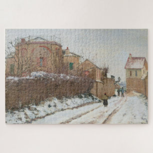 Rue de la Citadelle, Pontoise by Camille Pissarro Jigsaw Puzzle