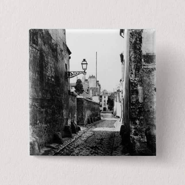 Rue de Scipion 15 Cm Square Badge (Front)