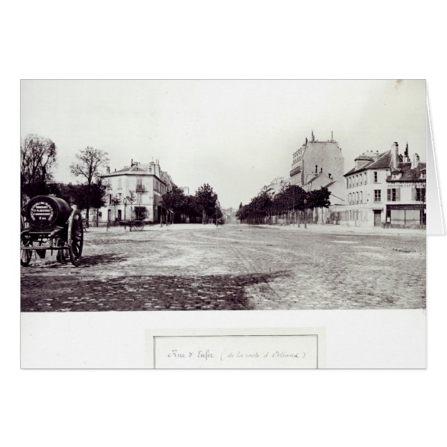 Rue d'Enfer, from the road to Orleans (Front Horizontal)