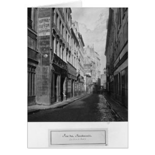 Rue des Bourdonnais Paris 1858-78