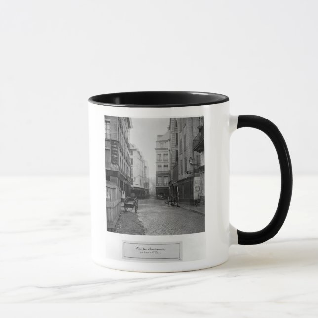 Rue des Bourdonnais  Paris 1858-78 Mug (Right)