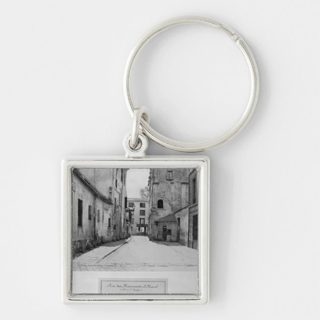 Rue des Marmousets Saint-Marcel Key Ring (Front)