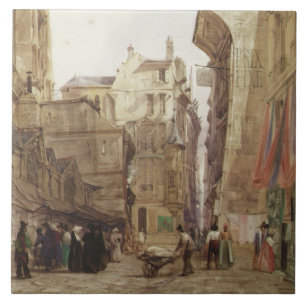 Rue des Pretes, St. Germain L'Auxerrois, Paris Ceramic Tile