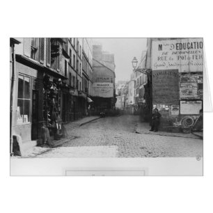 Rue Descartes, from the Rue Mouffetard, Paris