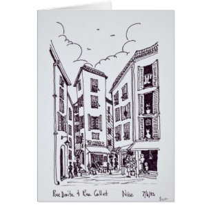 Rue Droite & Rue Collet Old Nice, France